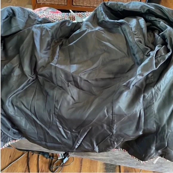 Vintage Sag Harbor Blazer Wool Blend Woven 80s Colorful Pink Orange Blue Green - Picture 9 of 16